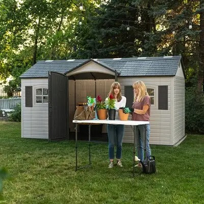 Outdoor Storage Shed Heavy Duty 15x8 Legacy Series