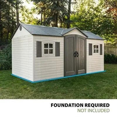 Outdoor Storage Shed Heavy Duty 15x8 Legacy Series