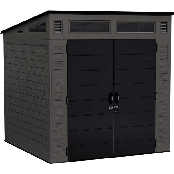 Resin Outdoor Storage Shed Modern Design 7x7