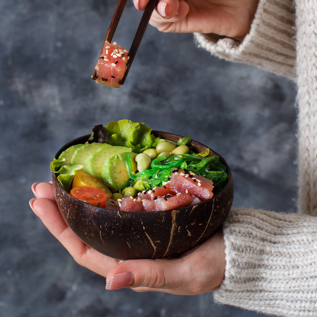 Regular Natural Coconut Shell Bowl