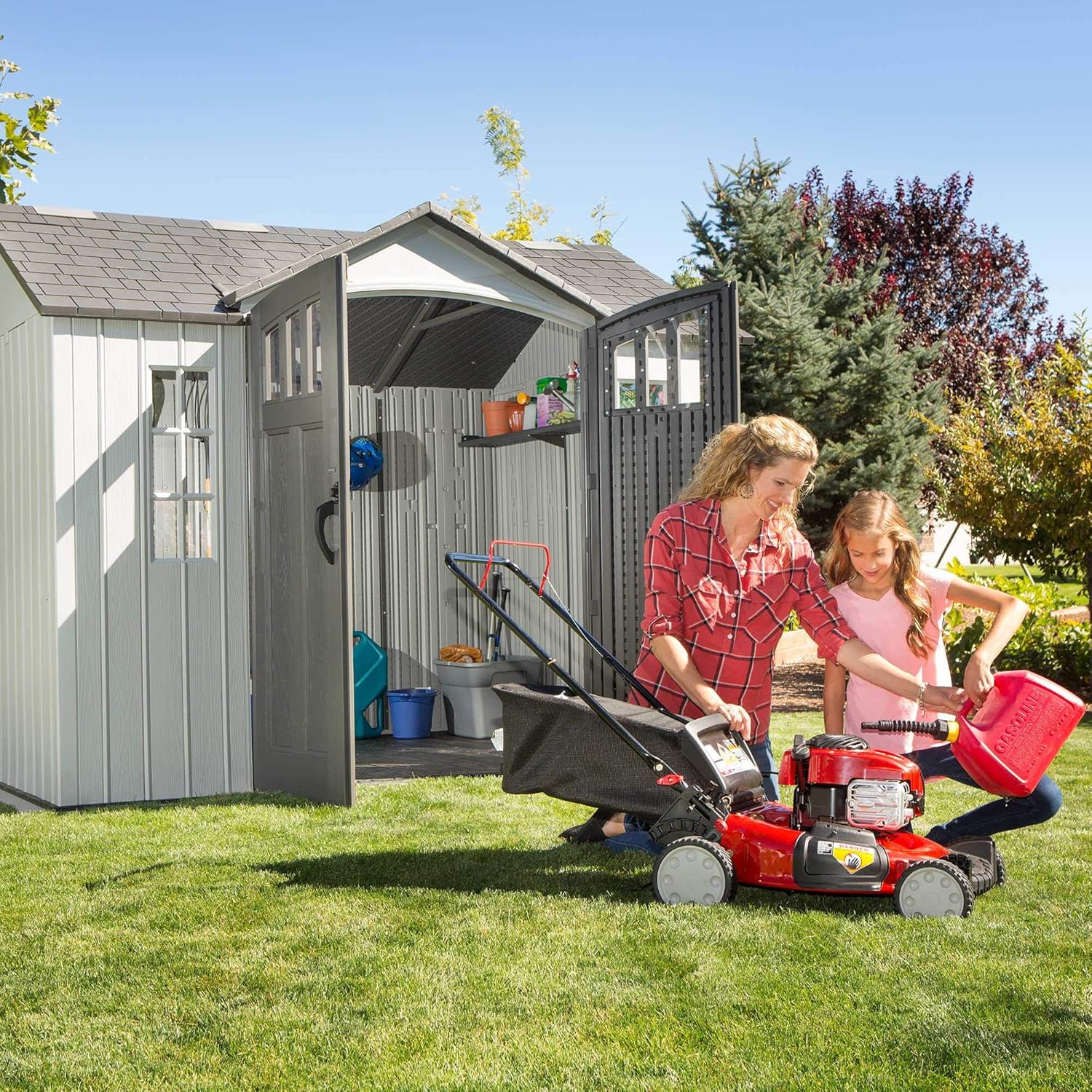 Outdoor Storage Shed Heavy Duty 10x8