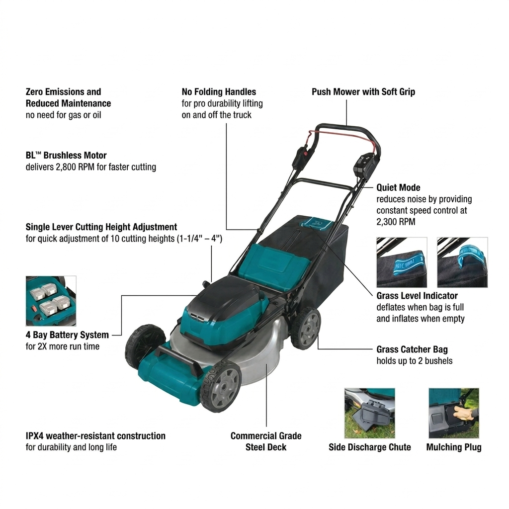 Cordless Electric Lawn Mower