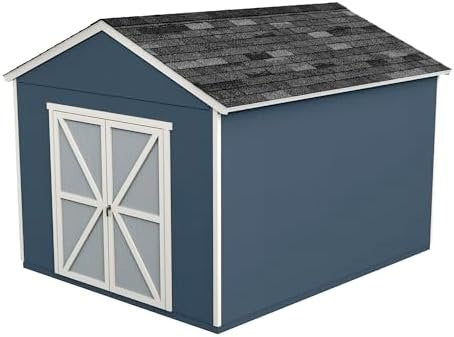 Wood Storage Shed DIY 10x12 Without Floor