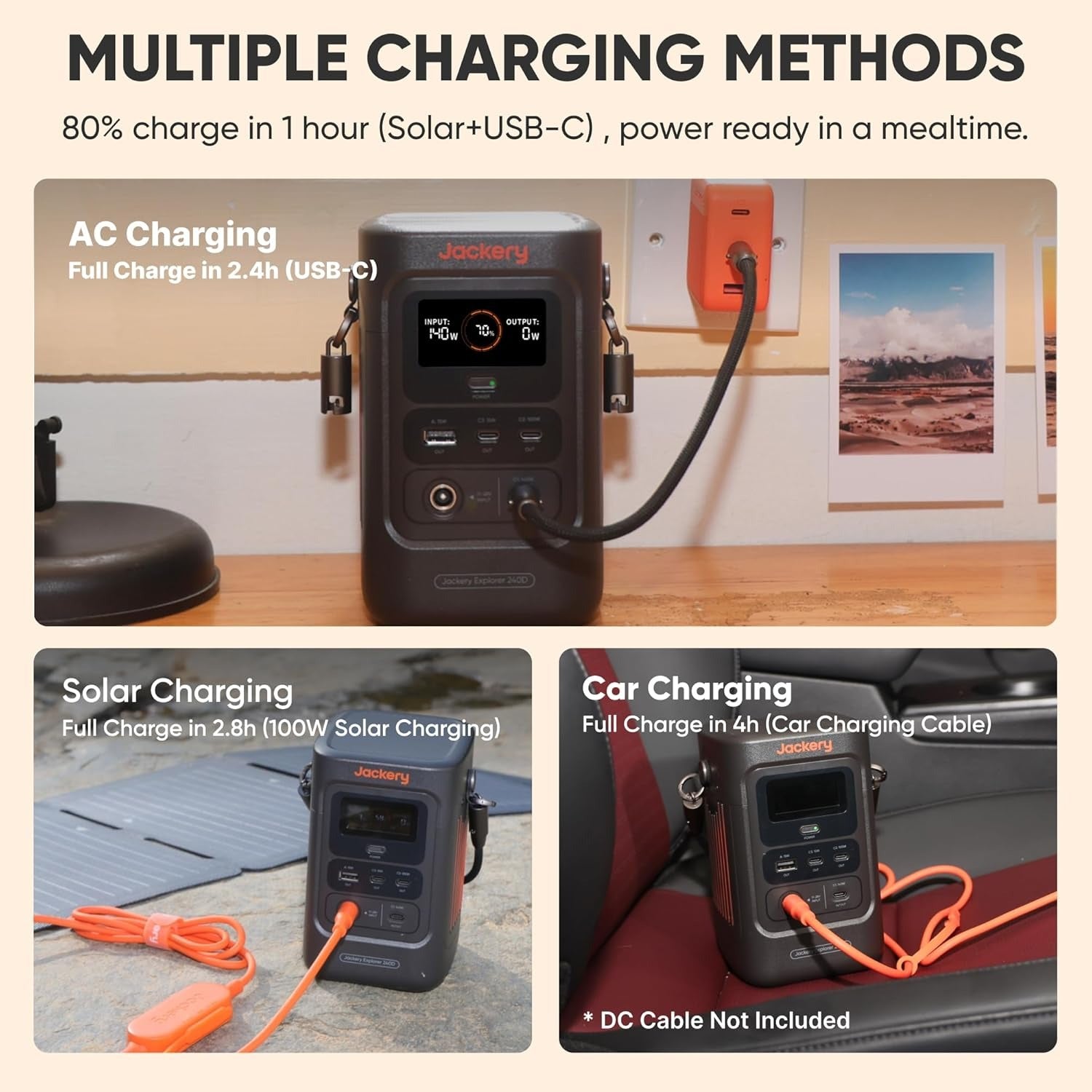 E240D Portable Power Station