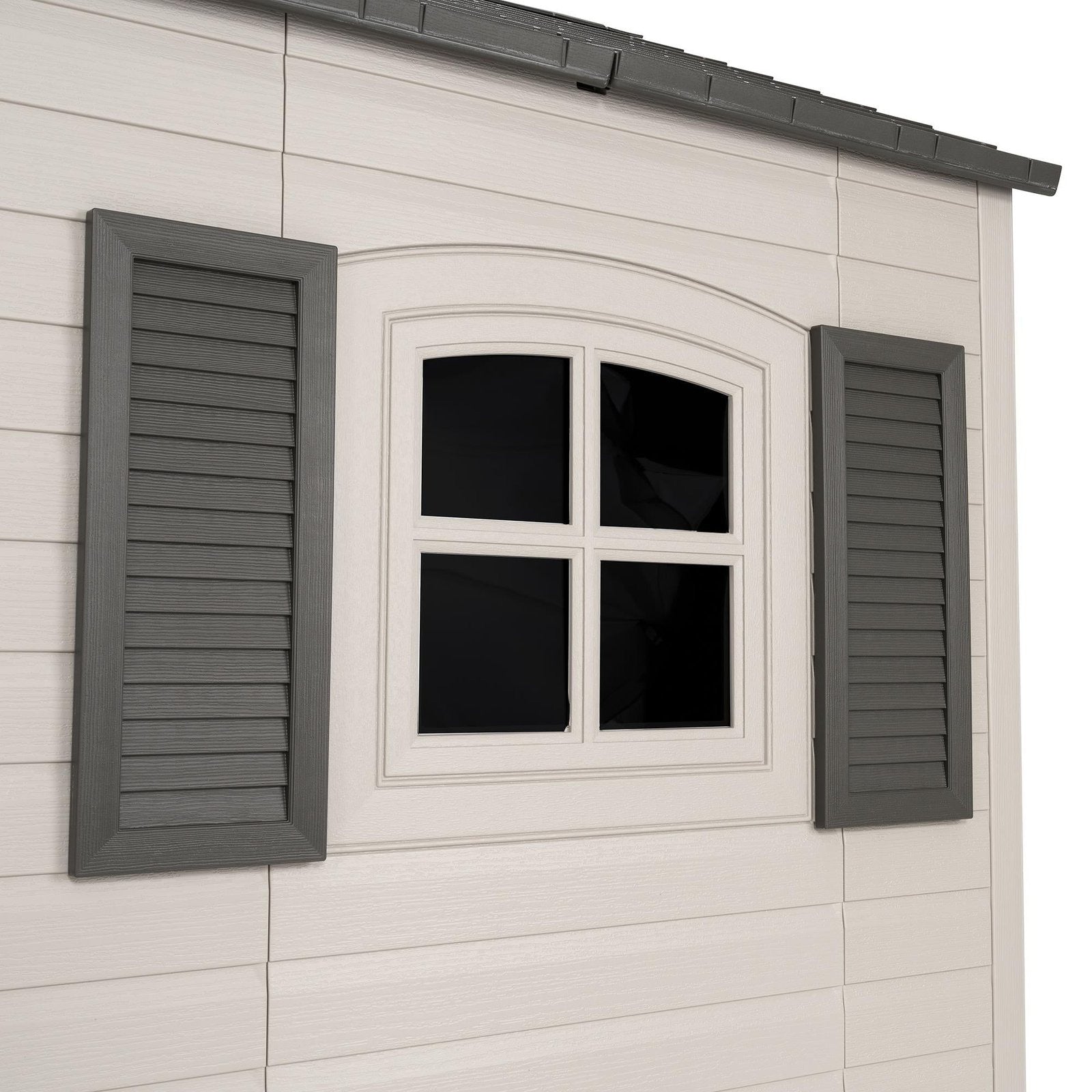 Outdoor Storage Shed Heavy Duty Resin 15x8