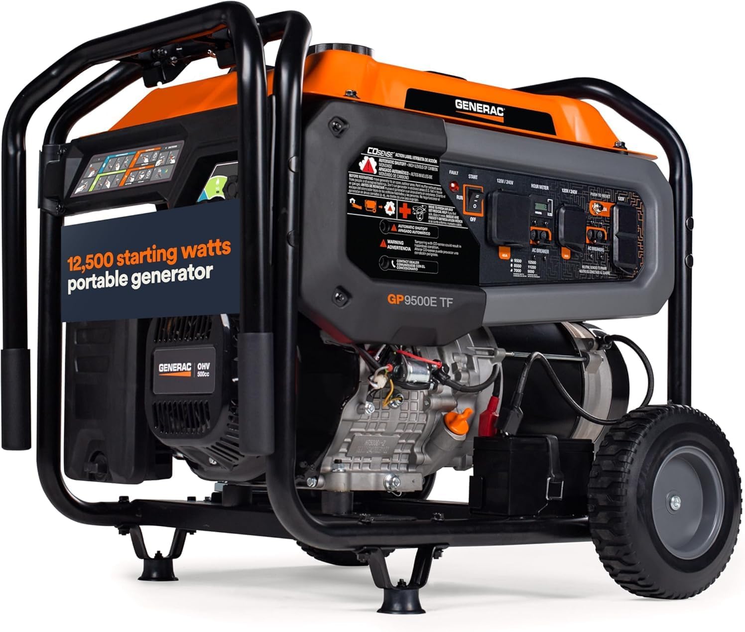 Tri Fuel Backup Power Generator