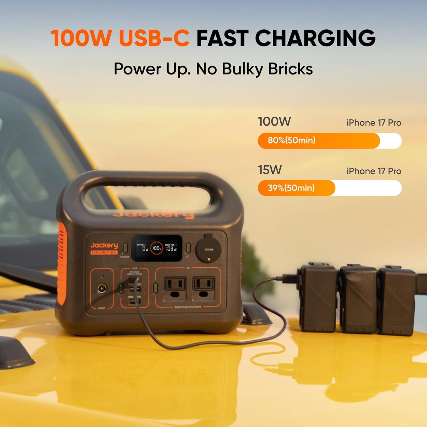 E300 Portable Solar Power Station