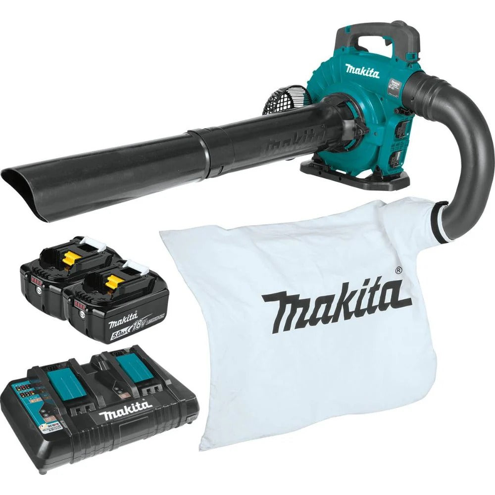 Makita XBU04PTV 36V Blower Vacuum Mulcher Kit