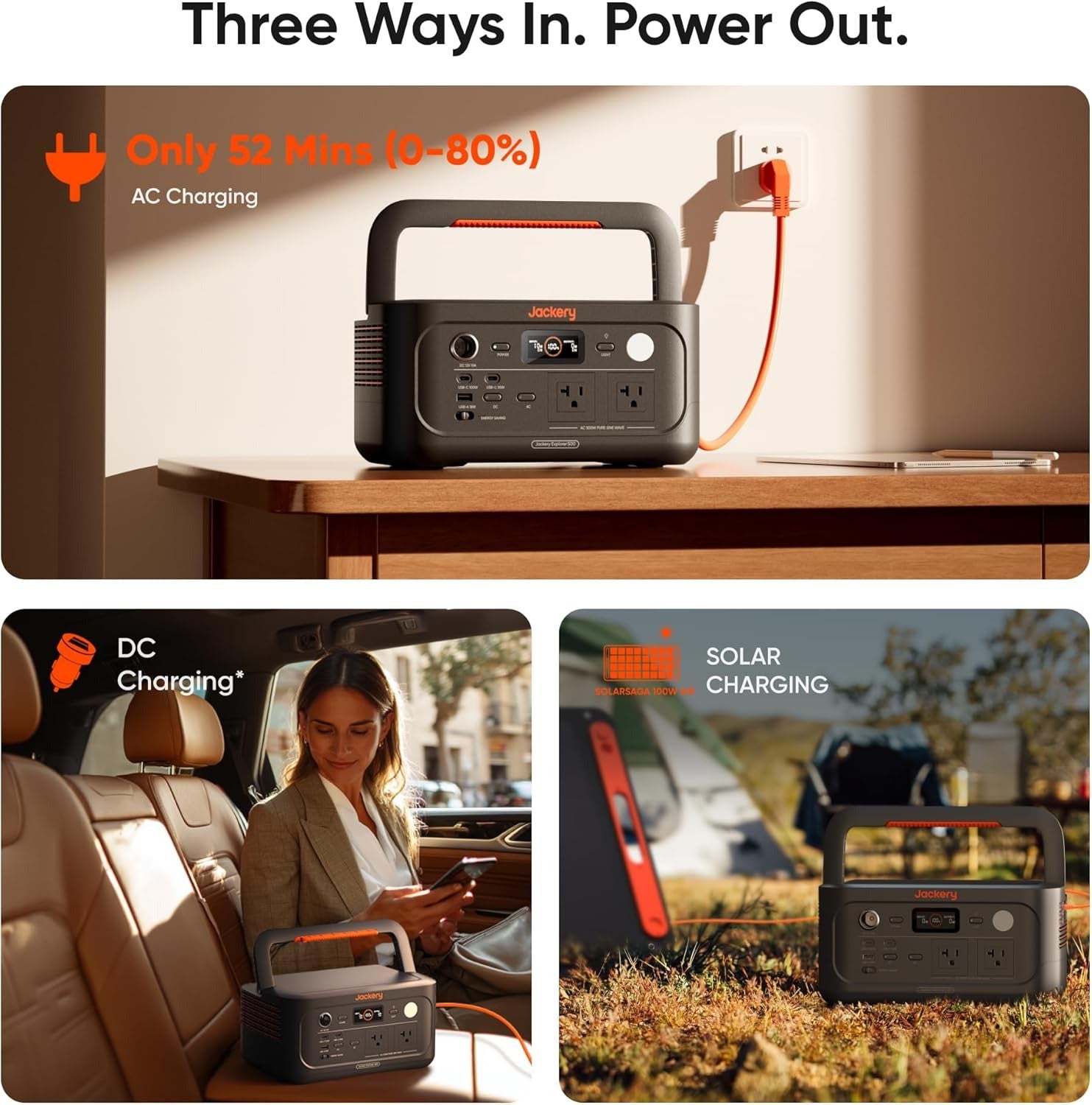 E500v2 Portable Solar Power Station