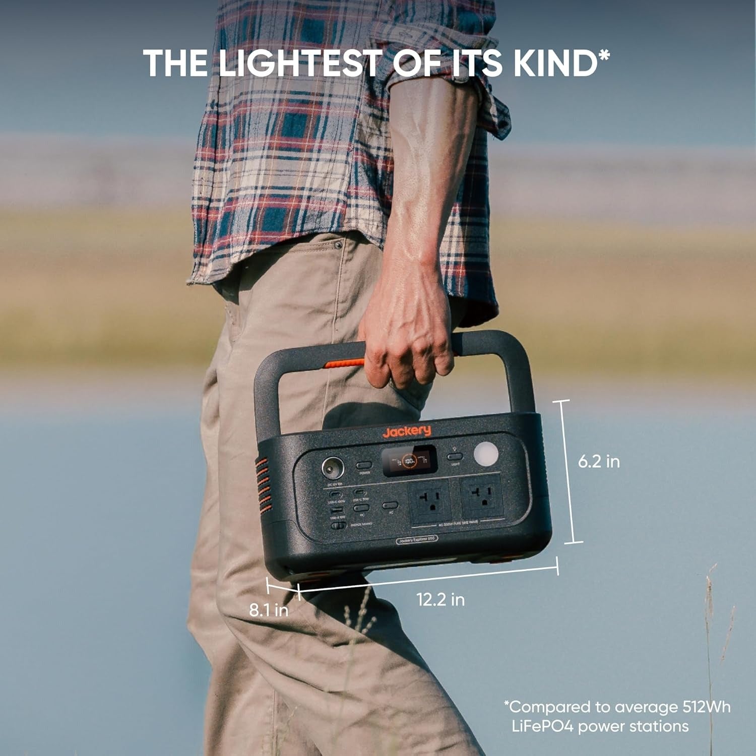 E500v2 Portable Solar Power Station