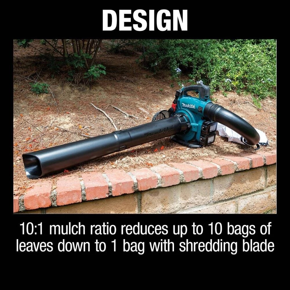 Makita XBU04PTV 36V Blower Vacuum Mulcher Kit