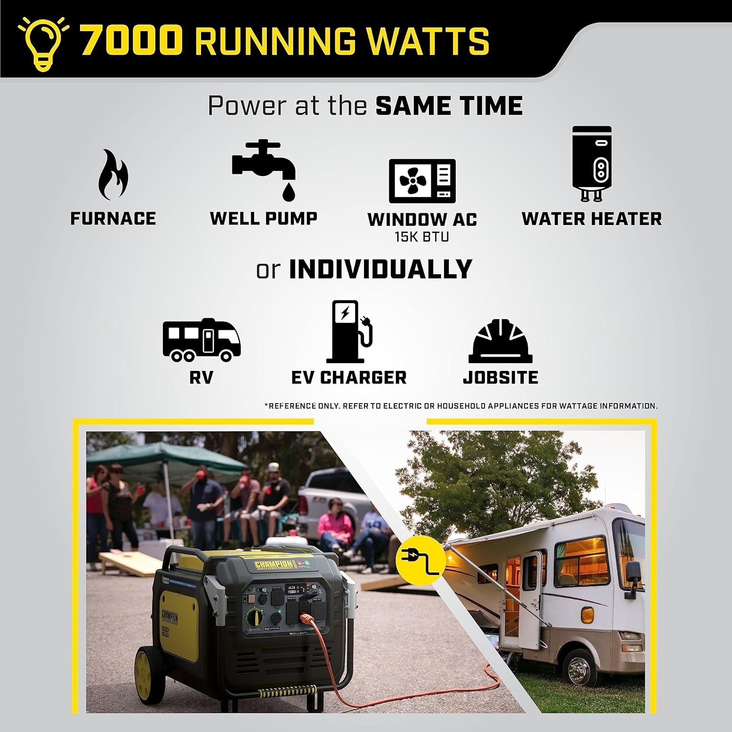 Dual Fuel Inverter Generator 8500W Electric Start