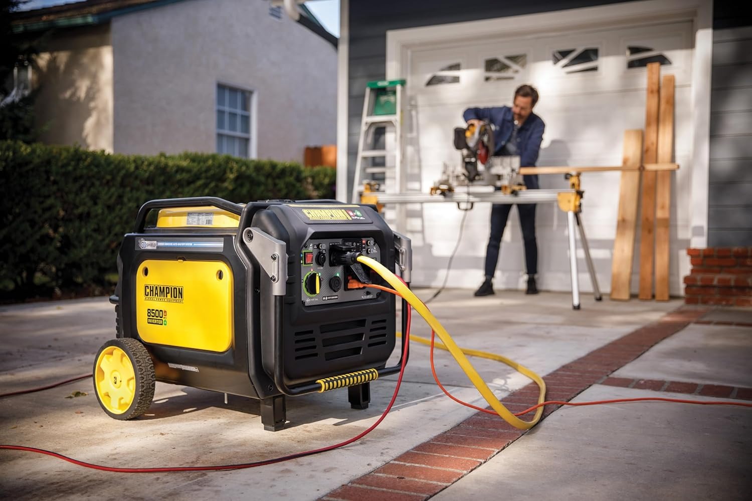 Dual Fuel Inverter Generator 8500W Electric Start