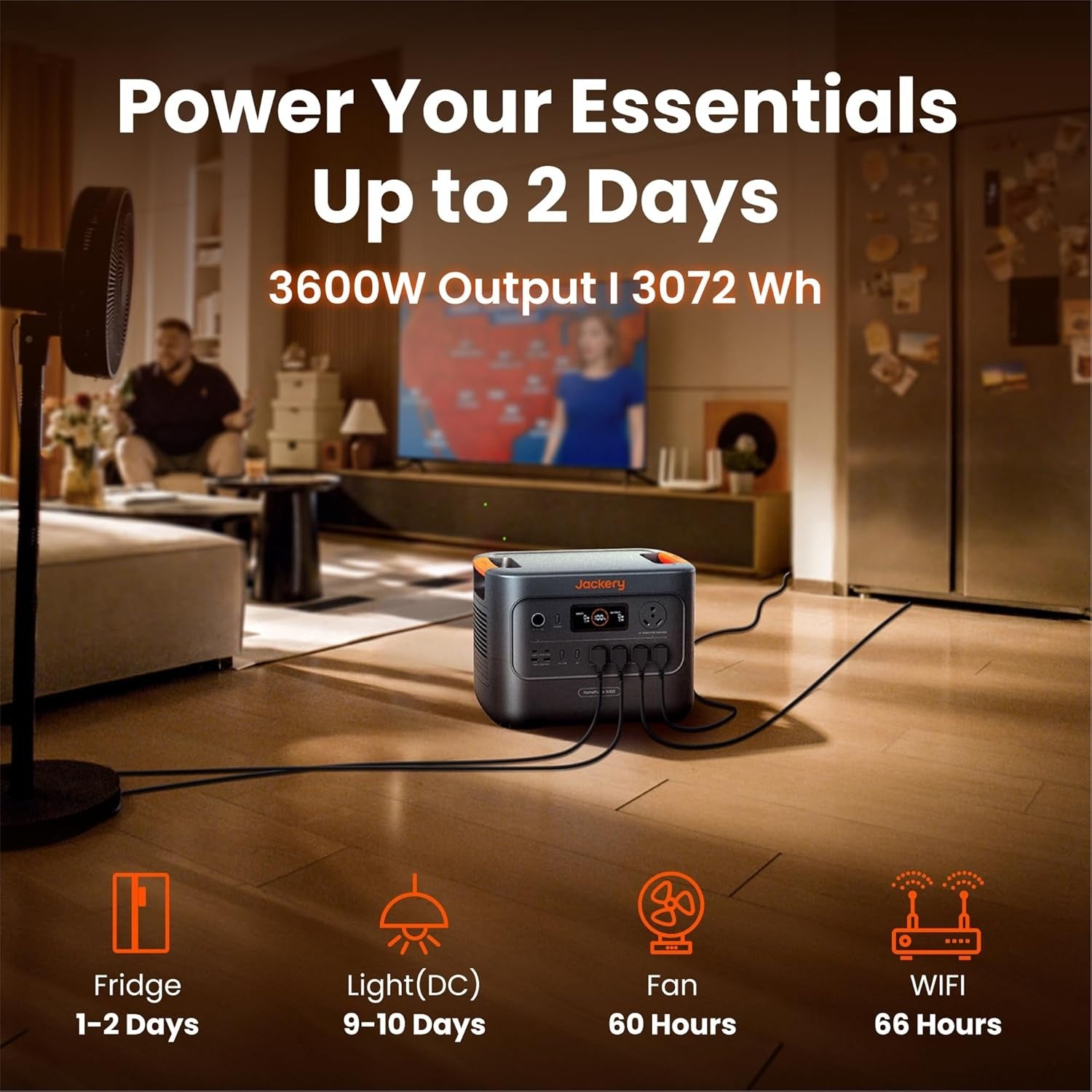 HomePower 3000 Portable Power Station 3072Wh