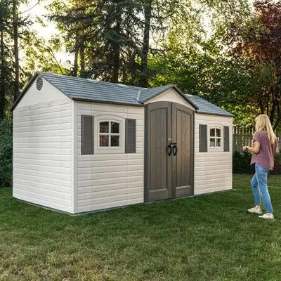 Outdoor Storage Shed Heavy Duty 15x8 Legacy Series