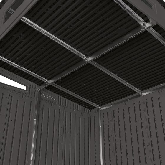 Resin Outdoor Storage Shed Modern Design 7x7