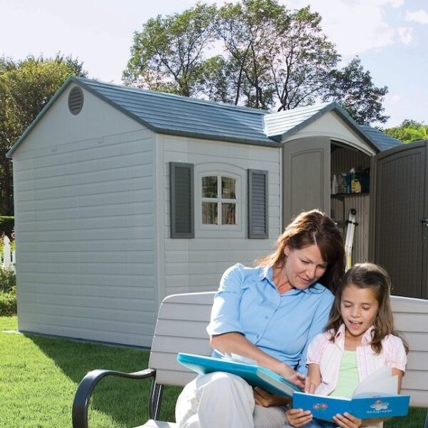 Outdoor Garden Storage Shed Heavy Duty 15x8