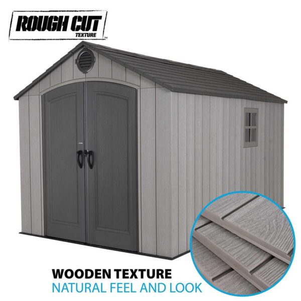 Outdoor Storage Shed Heavy Duty 8x12.5
