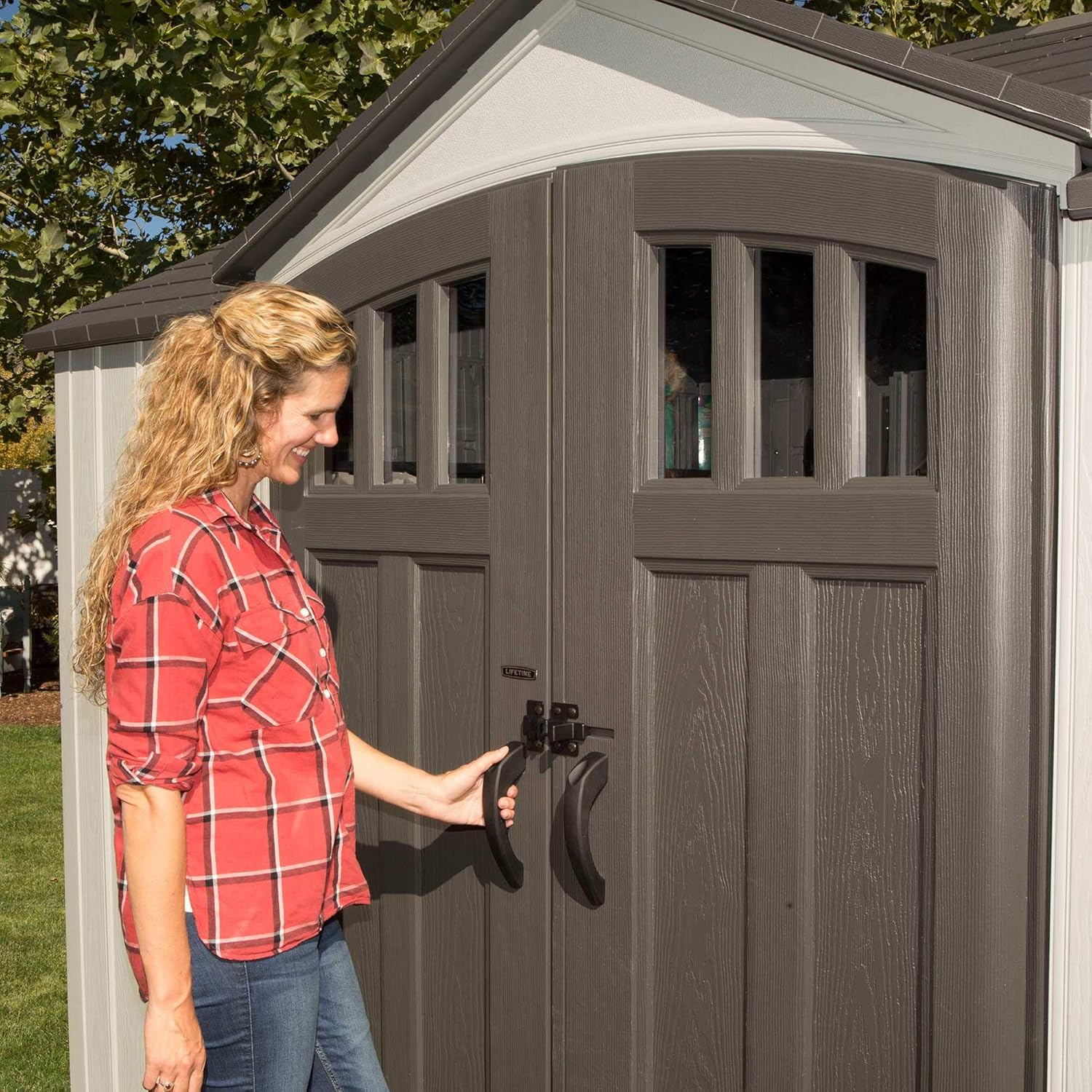 Outdoor Storage Shed Heavy Duty 10x8