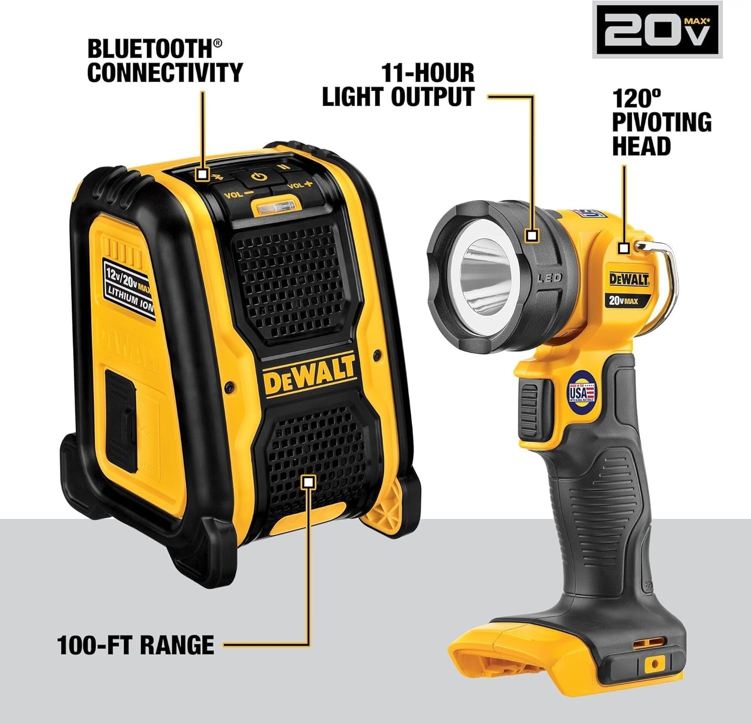 DEWALT DCK1021D2 20V MAX Brushless 10 Tool Combo Kit