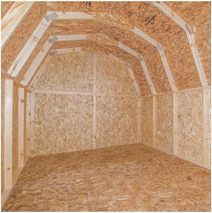 Outdoor Storage Shed With Floor 8x12 Heavy Duty