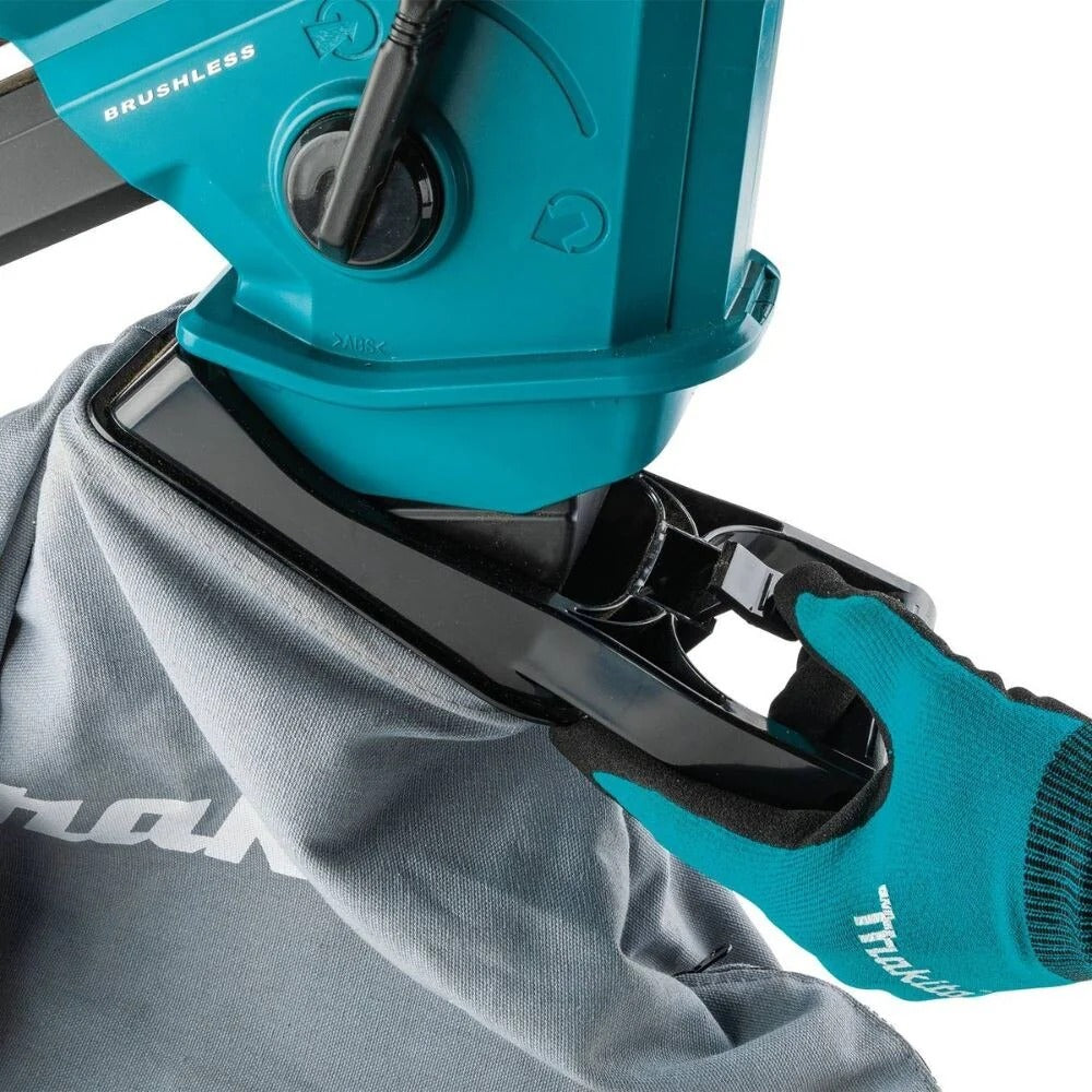 Makita XBU07SM1 18V Brushless Blower Vacuum Mulcher Kit