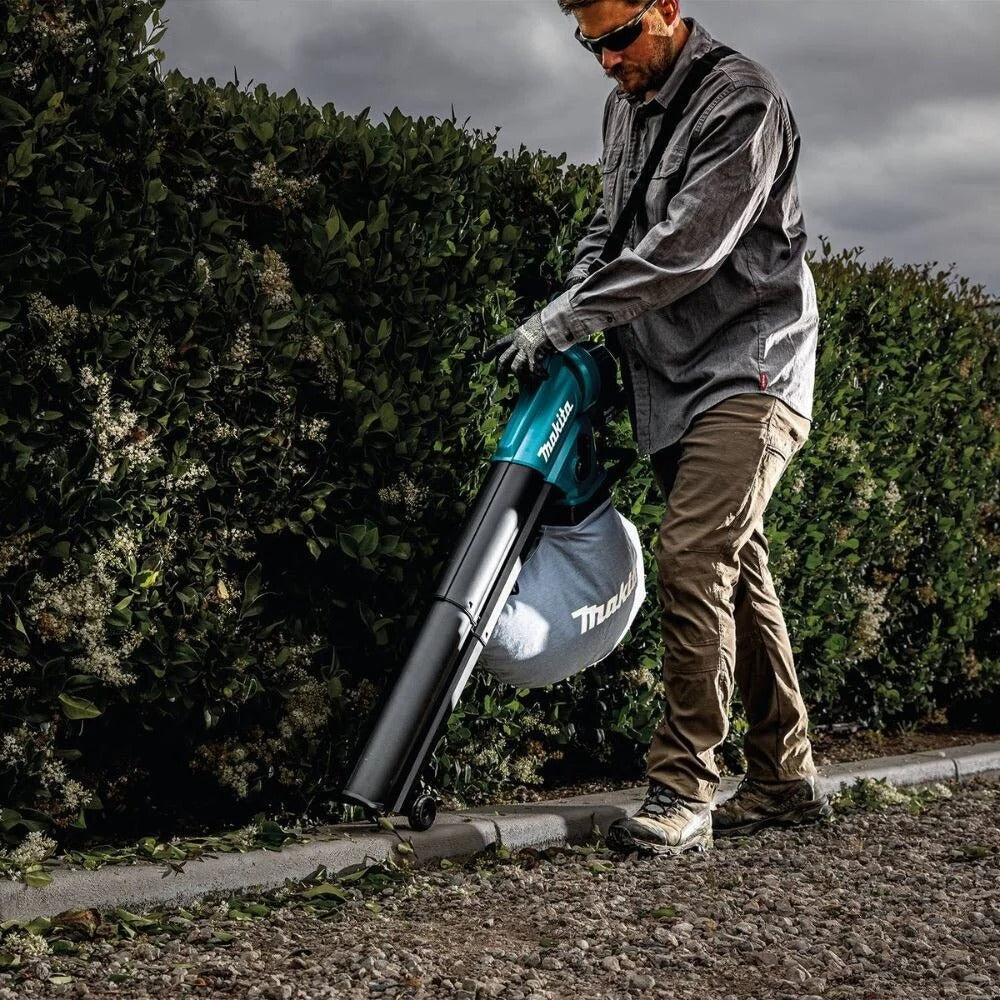 Makita XBU07SM1 18V Brushless Blower Vacuum Mulcher Kit