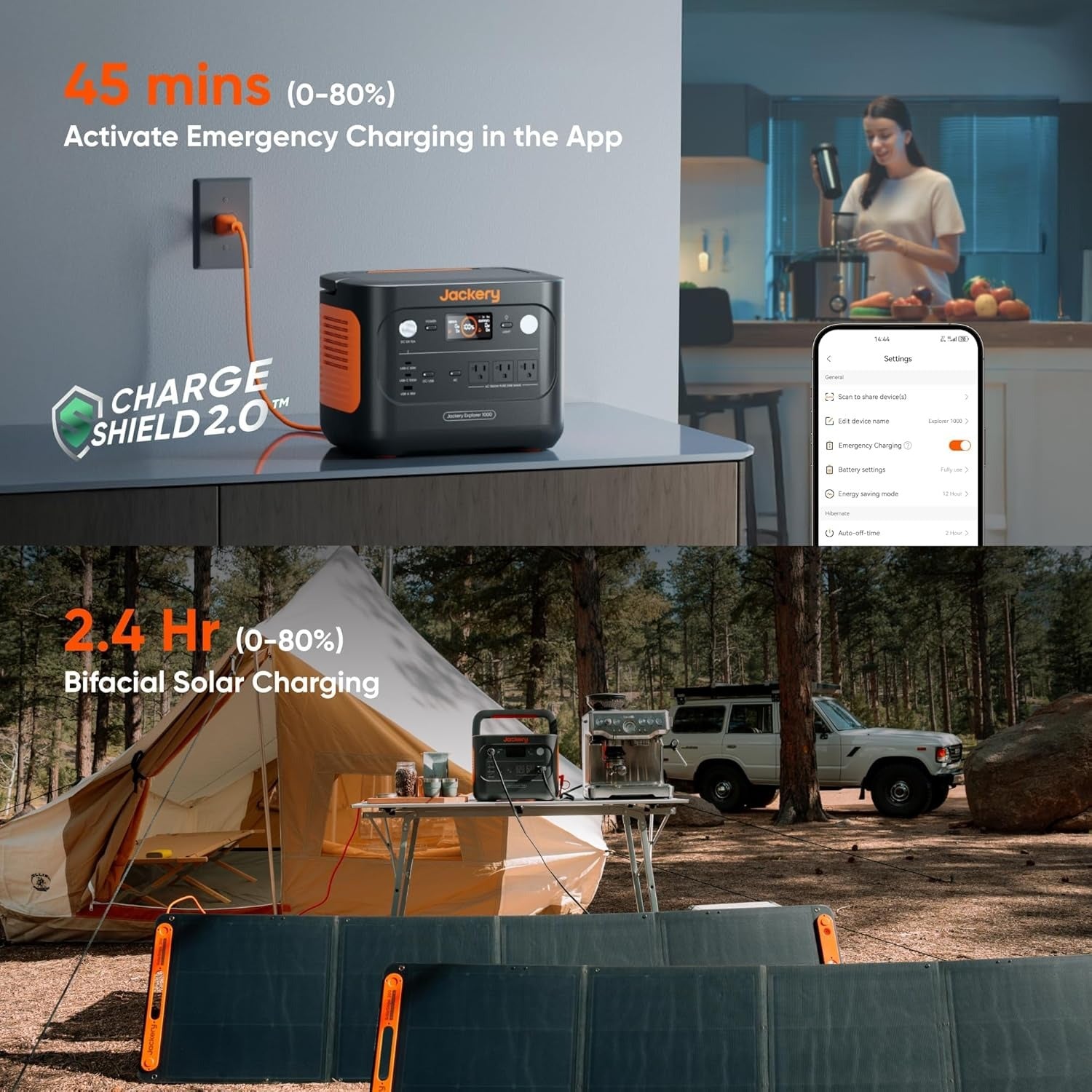 E1000 V2 Portable Power Station 1070Wh