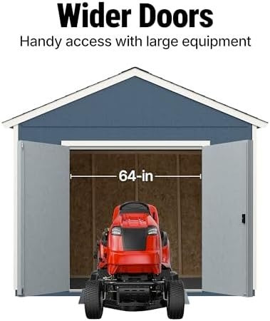 Wood Storage Shed DIY 10x12 Without Floor