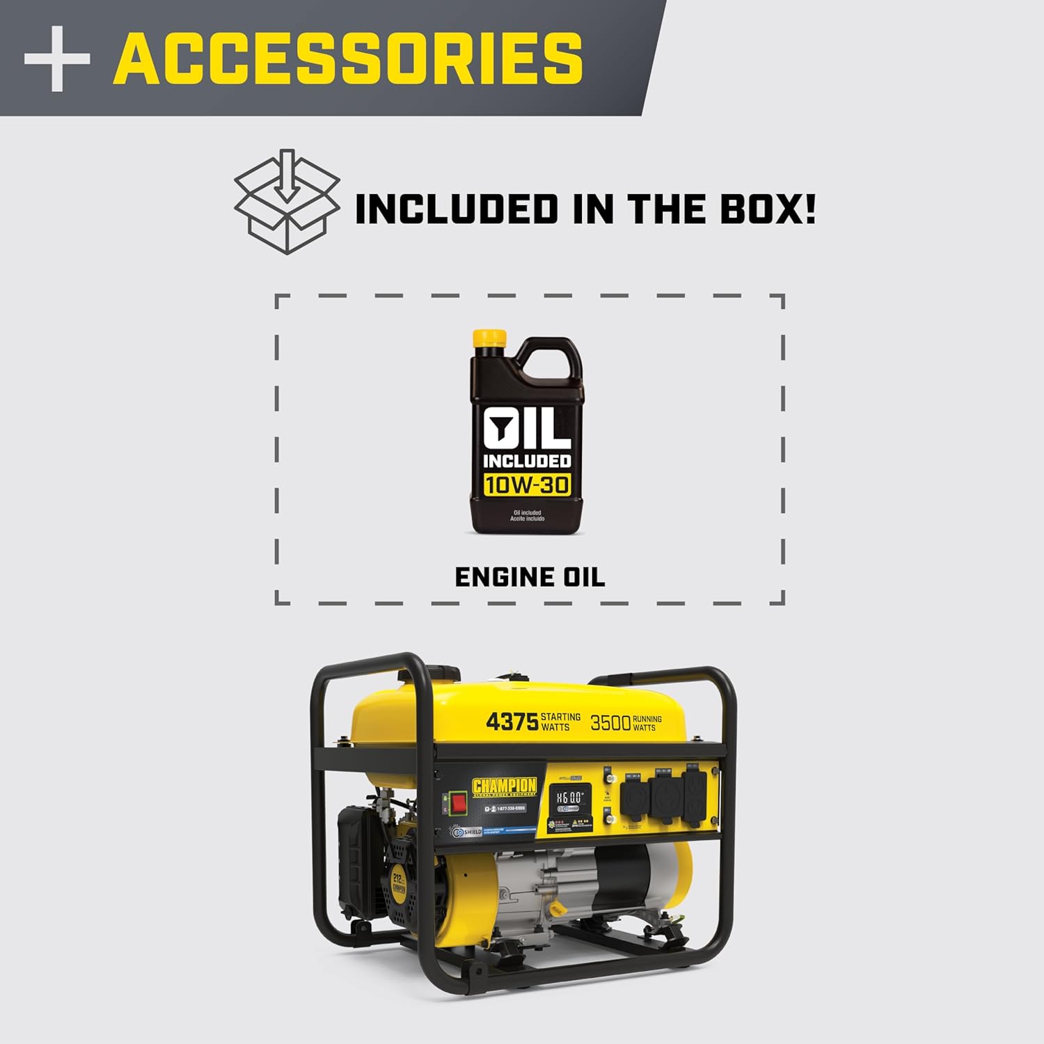 Portable 4375W RV Generator