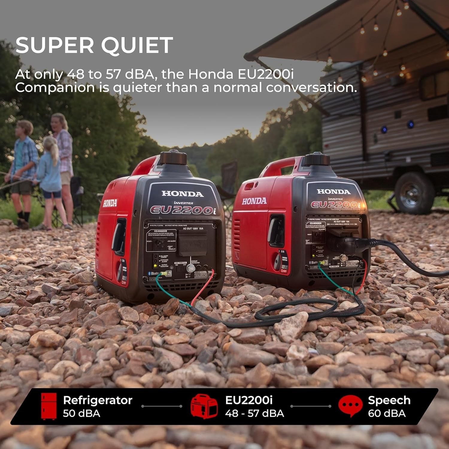 EU2200ITAN Quiet RV Generator