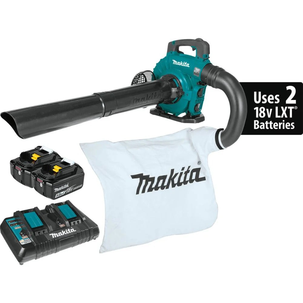 Makita XBU04PTV 36V Blower Vacuum Mulcher Kit