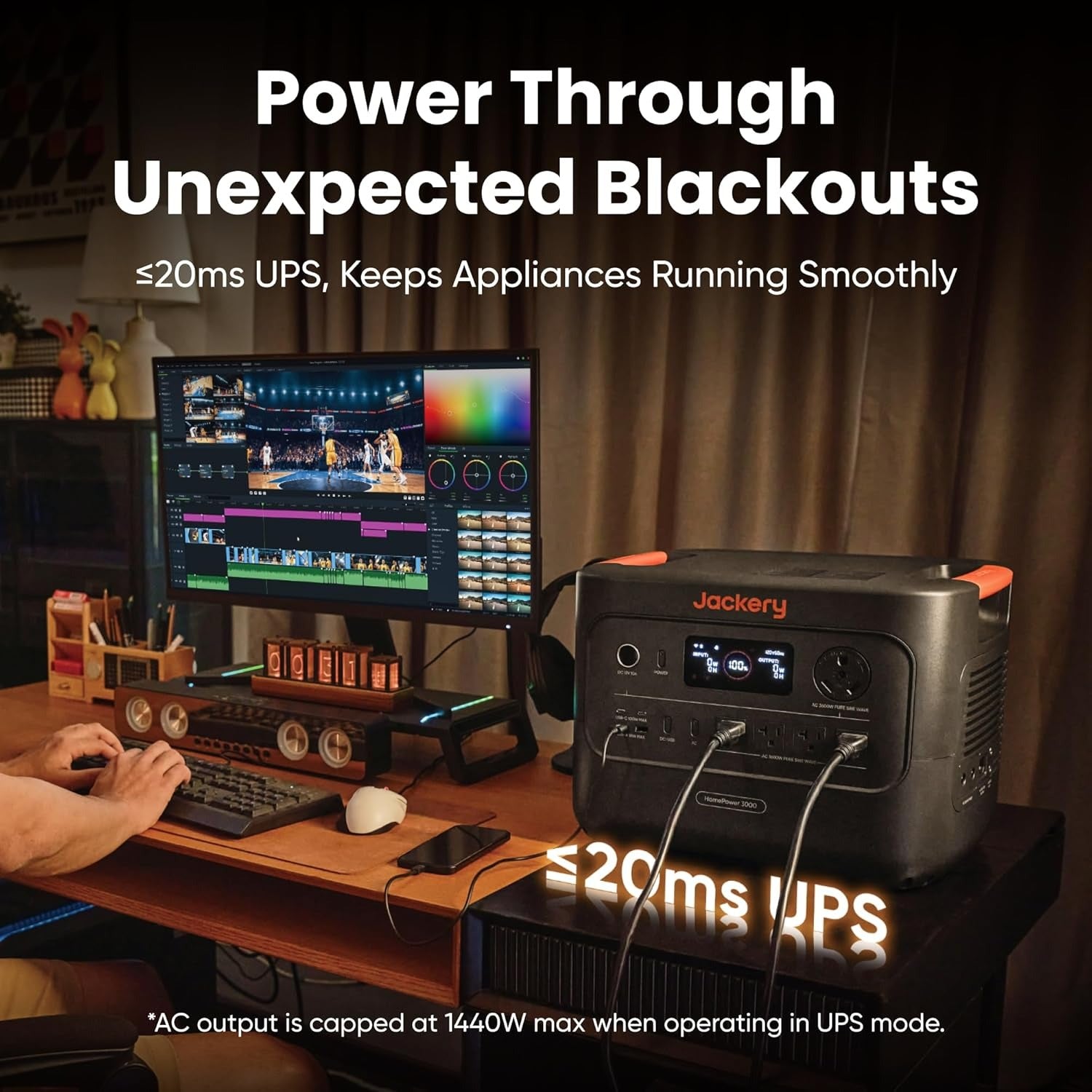 HomePower 3000 Portable Power Station 3072Wh